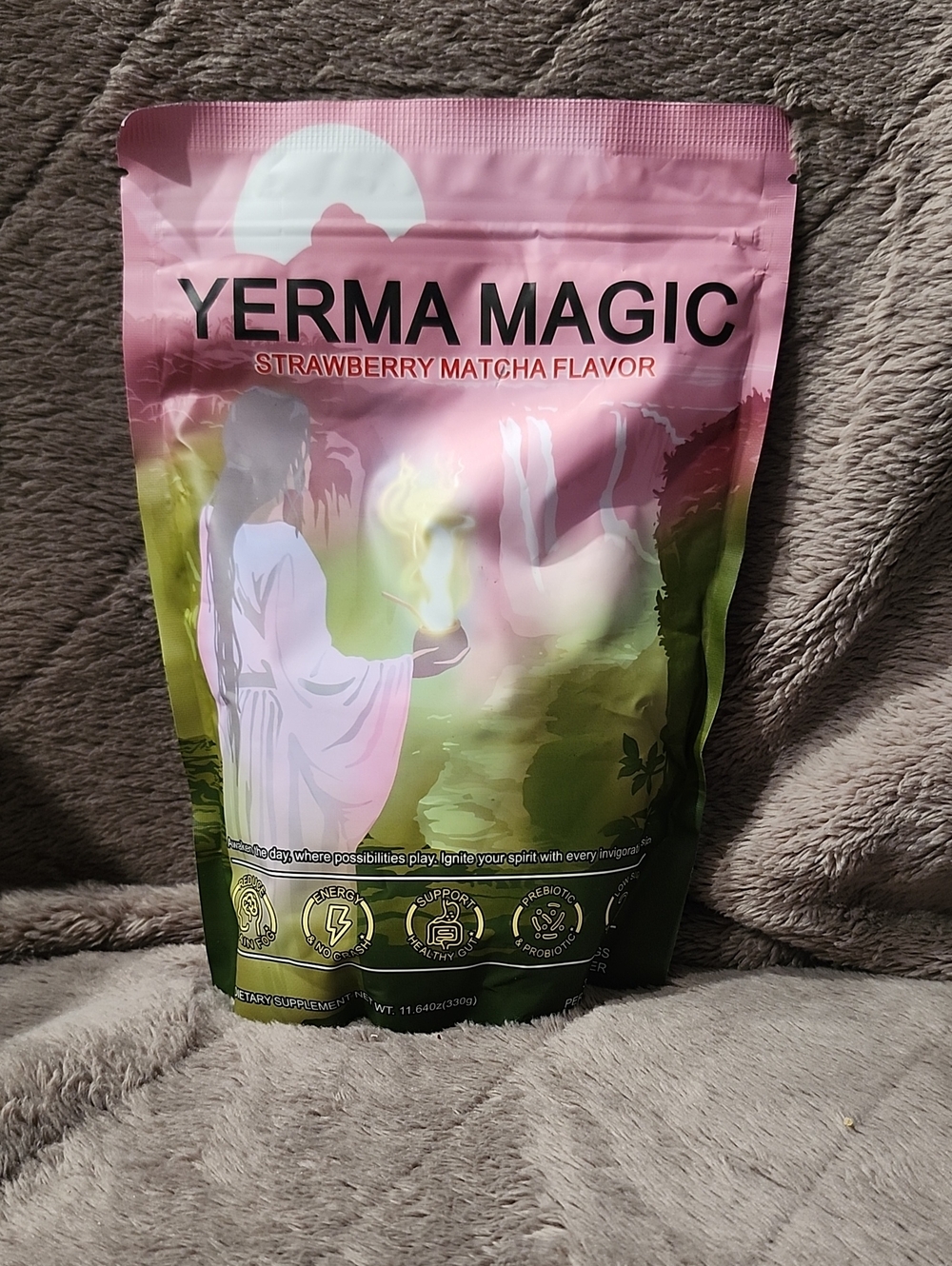 Strawberry Matcha Flavor – Pink & Green Matcha Powder